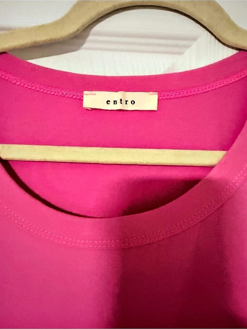 entro Pink Ruffle Sleeve Mini Dress - Picture 3 of 3
